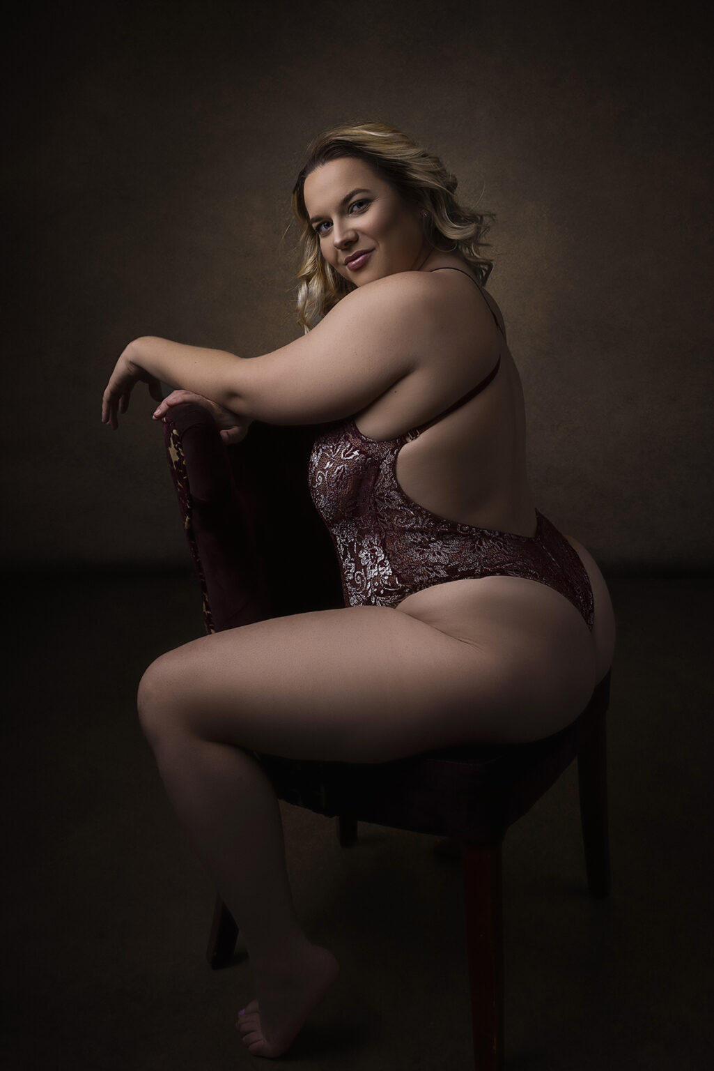 body postive boudoir artwork from denver colorado photographer legend by david byrd